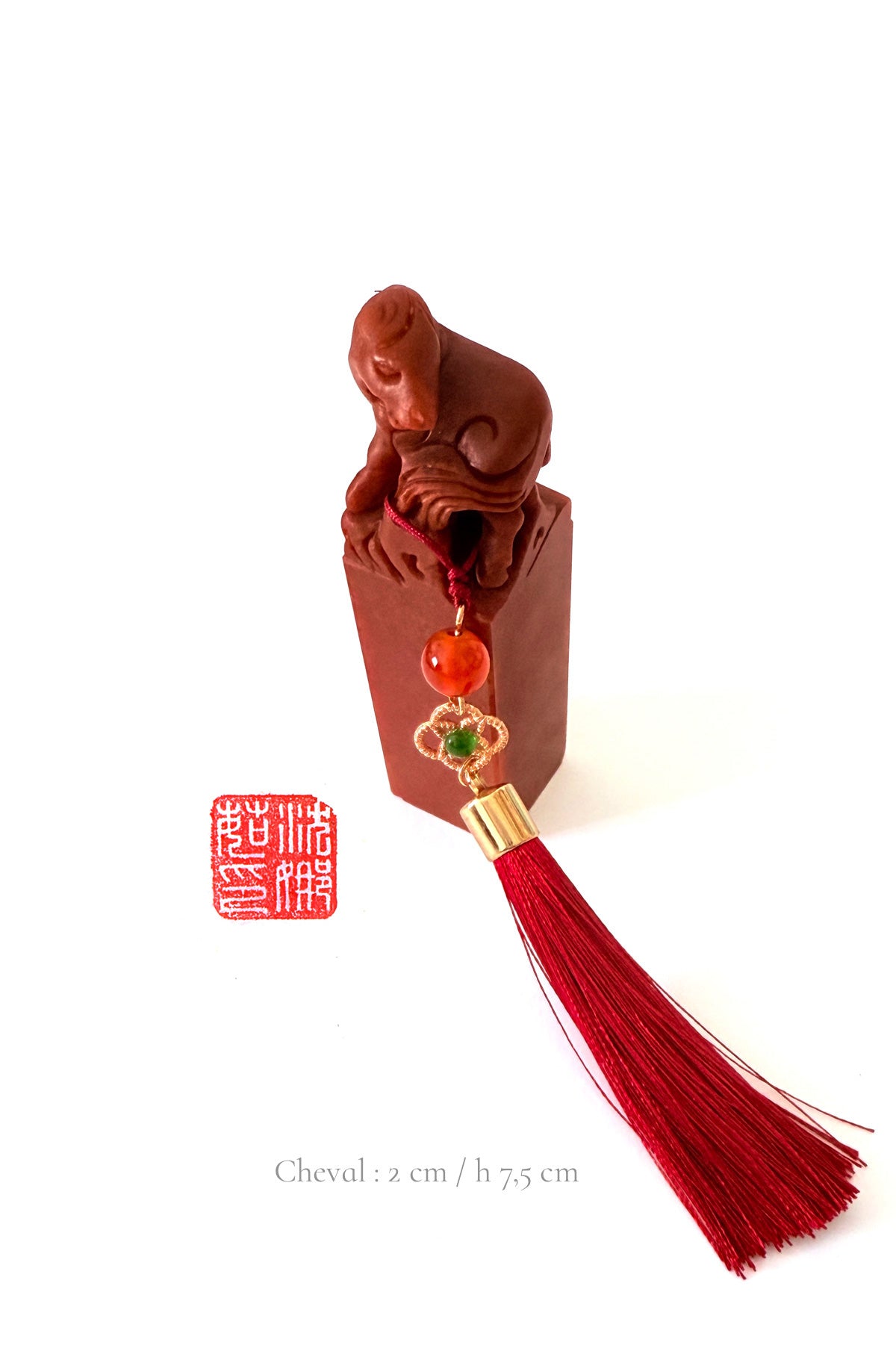 Sceau chinois personnalisé unique en forme d'animal - HanWen Shop