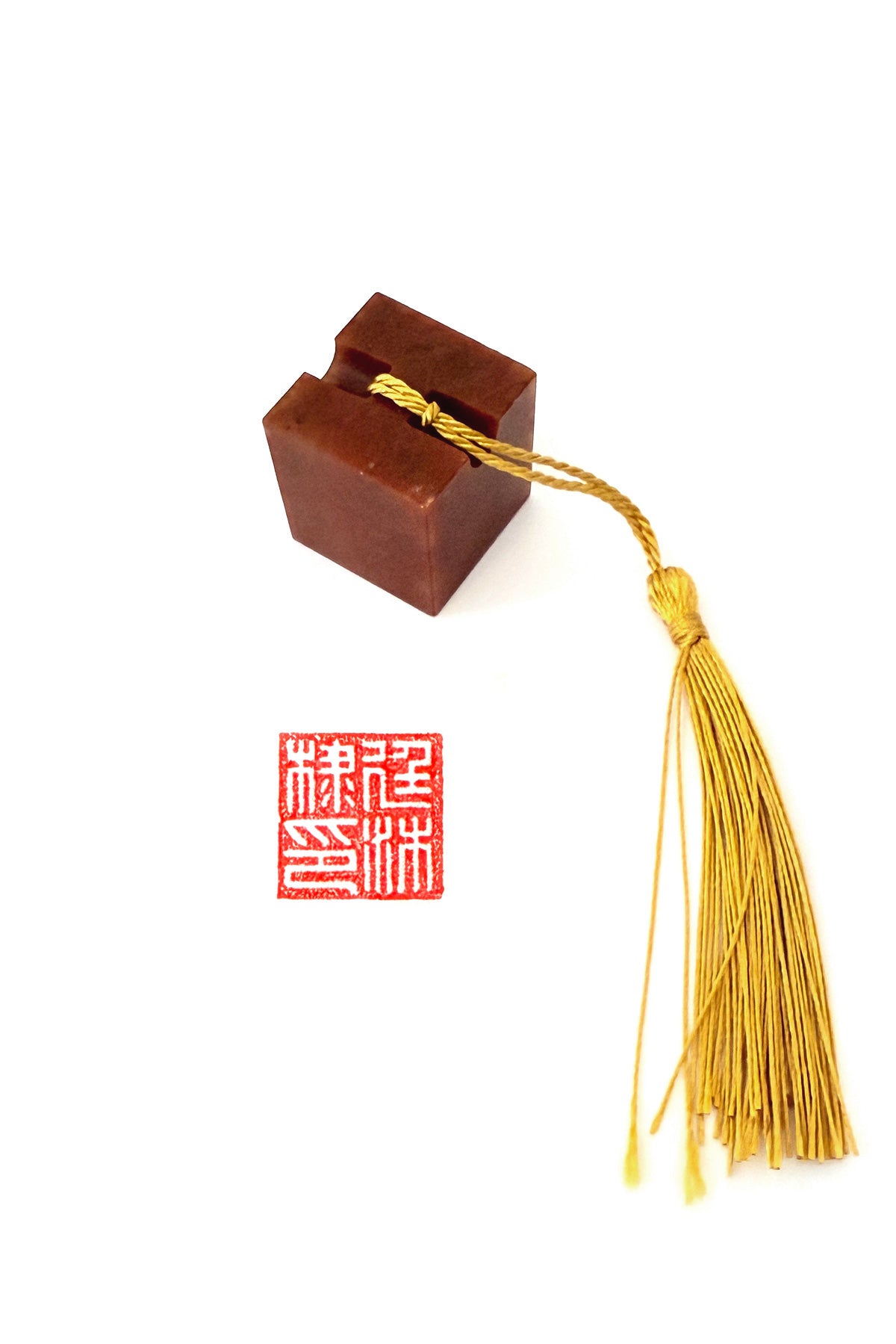 Sceau chinois personnalisé unique - en forme de cadenas - HanWen Shop