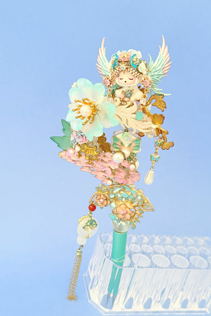 Stylo "POP MART" unique et fait à la main - Nymphe de l’Orient - HanWen Shop
