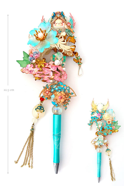 Stylo "POP MART" unique et fait à la main - Nymphe de l’Orient - HanWen Shop