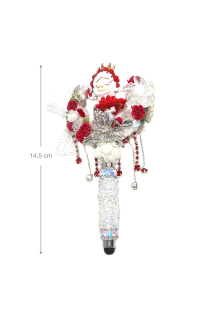 Stylo tactile "POP MART" unique et fait à la main - Rose romantique - HanWen Shop