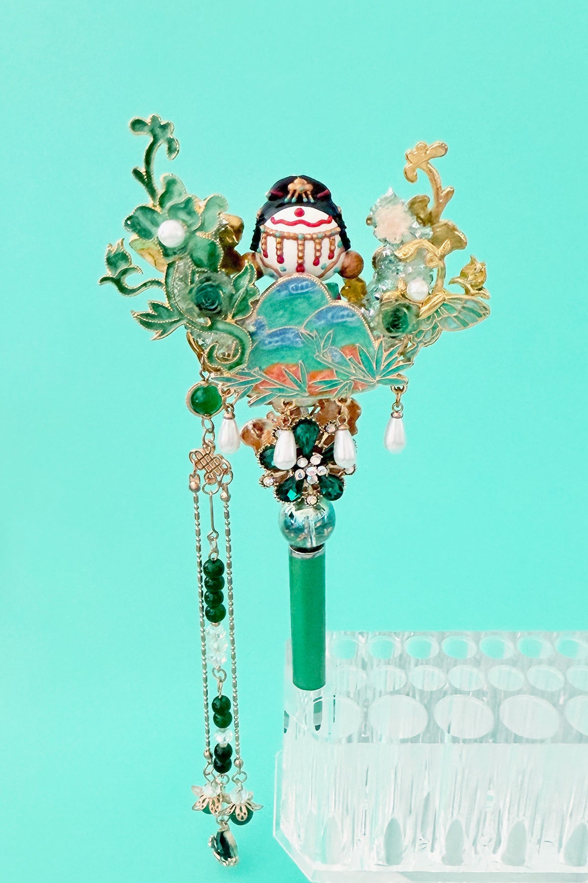 Stylo tactile "POP MART" unique et fait à la main - Céleste volant - HanWen Shop