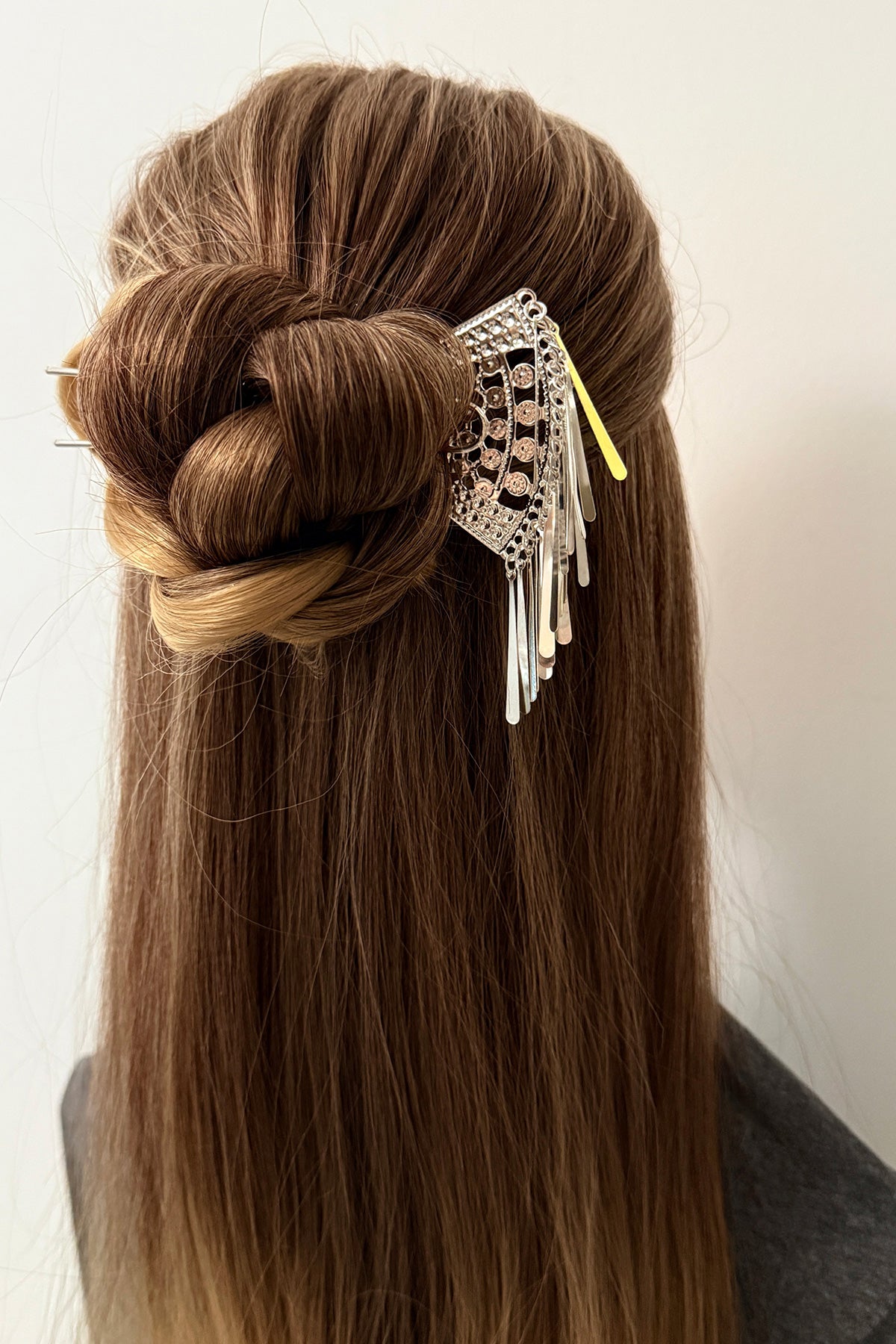 Épingle à cheveux en ondulée U - L'ethnie Miao - HanWen Shop