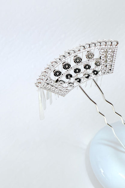 Épingle à cheveux en ondulée U - L'ethnie Miao - HanWen Shop