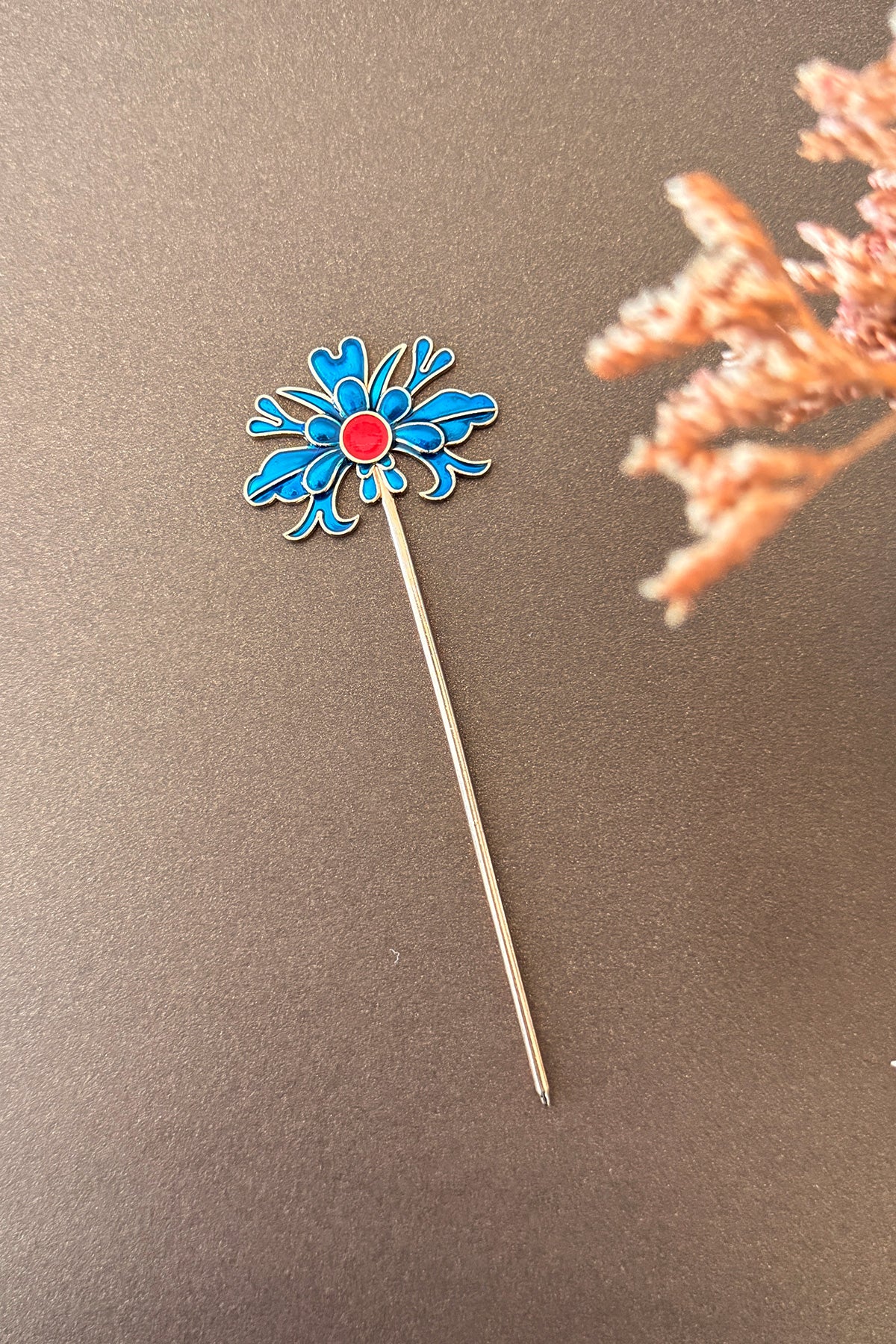 Épingles à cheveux en émail bleu - HanWen Shop