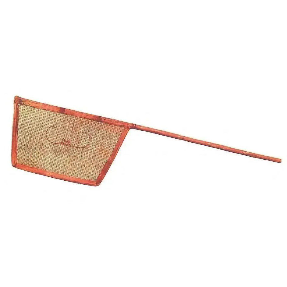 Éventail en bambou à long manche - Dynastie des Han occidentaux