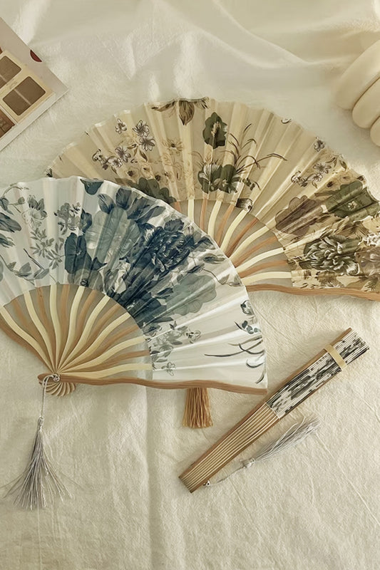 Éventail pliant de taille petite - Collection Basique
