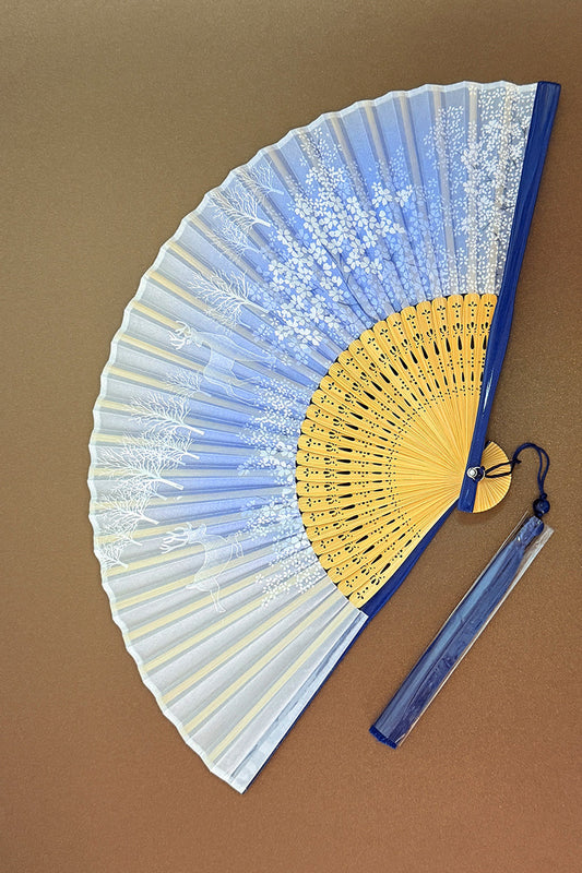 Éventail pliant de taille petite - Collection Éclatante - HanWen Shop