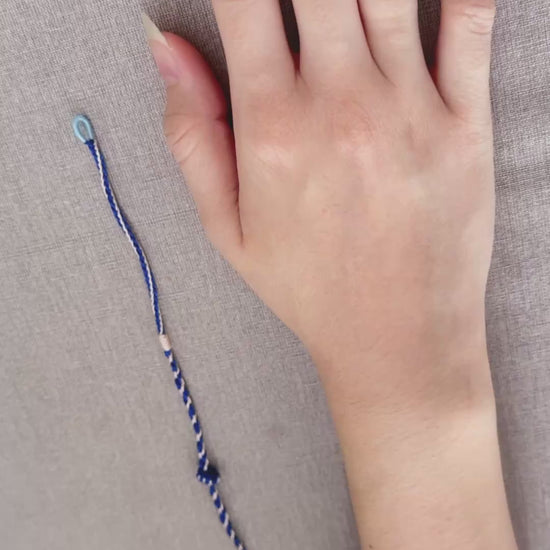 Bracelet tressé porte-bonheur fait main - 12 signes du zodiaque - HanWen Shop