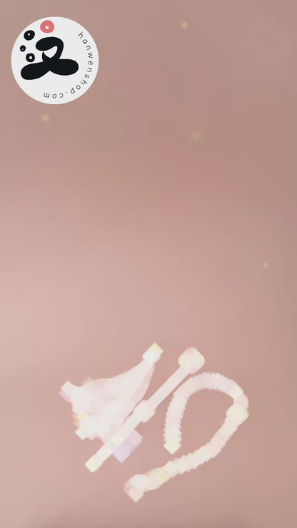 Pendentif de sac personnalisable - Écouter l'automne -HanWen Shop