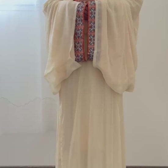 Ensemble Hanfu de la période des Royaumes Combattants 战国 - "Shenming" - HanWen Shop