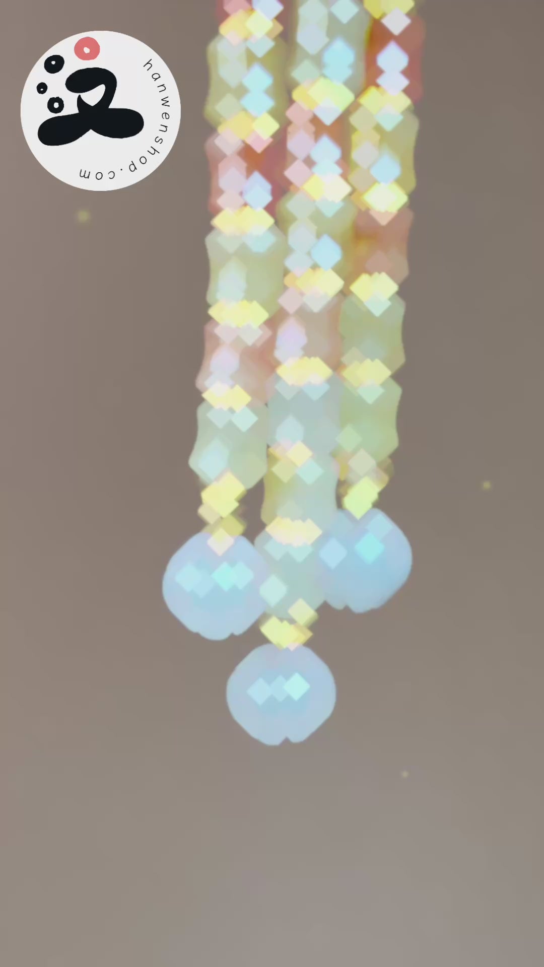 Épingle à cheveux fait main - Bambou rouge - HanWen Shop